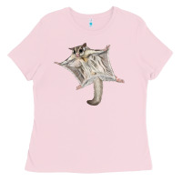 Bubblegum Pink sugar glider Ladies Tee - LillyAllenDesigns