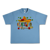 Pebble Blue fiesta squad Urban Heavy Tee - JahusDesignShop
