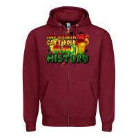 Burgundy one month cant hold our history Zipper Hoodie - CowGirlArtShop