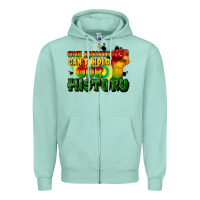 Seafoam one month cant hold our history Zipper Hoodie - CowGirlArtShop