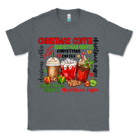 Charcoal Heather Christmas coffee Classic Tee - MaliasSmallBusiness