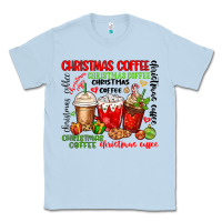 Dusty Blue Christmas coffee Classic Tee - MaliasSmallBusiness