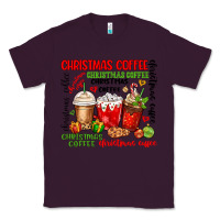 Plum Christmas coffee Classic Tee - MaliasSmallBusiness