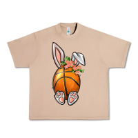Burro Basketball Easter Bunny Urban Heavy Tee - BundleAndBundleShop