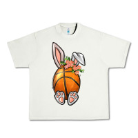 Pistachio Basketball Easter Bunny Urban Heavy Tee - BundleAndBundleShop
