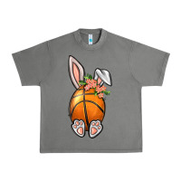 Tornado Basketball Easter Bunny Urban Heavy Tee - BundleAndBundleShop