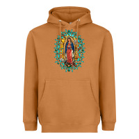 Meerkat Our Lady Of Guadalupe Gemstone Sunflowers Heavyweight Hoodie - FaDigitalArtStudio