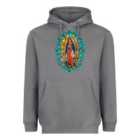 Storm Our Lady Of Guadalupe Gemstone Sunflowers Heavyweight Hoodie - FaDigitalArtStudio