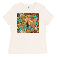 Bone faith cross Ladies Tee - BarkalooDesign