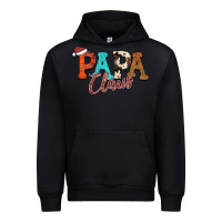 Black Papa Claus Urban Hoodie - CowhideDigitalArt