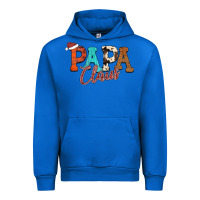 Cobalt Papa Claus Urban Hoodie - CowhideDigitalArt