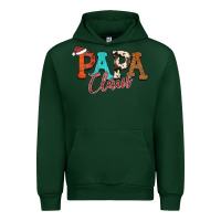 Forest Green Papa Claus Urban Hoodie - CowhideDigitalArt