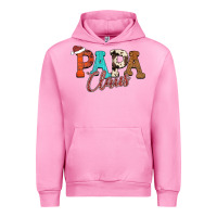 Fuchsia Pink Papa Claus Urban Hoodie - CowhideDigitalArt