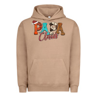 Pigment Burro Papa Claus Urban Hoodie - CowhideDigitalArt