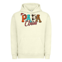 Pigment Pistachio Papa Claus Urban Hoodie - CowhideDigitalArt