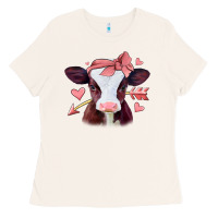 Bone valentines day baby calf Ladies Tee - Jasminsmagicworld