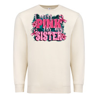 Sandshell i wear pink for my sister Premium Sweatshirt - FaDigitalArtStudio