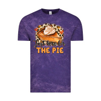 Cloud Purple Just Here For The Pie Vintage Tee - MaliasSmallBusiness