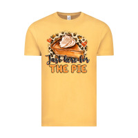 Vintage Mustard Just Here For The Pie Vintage Tee - MaliasSmallBusiness