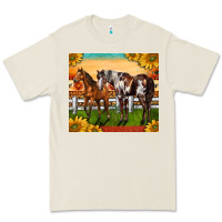 Bone Western Ranch Horses Premium Tee - LillyAllenDesigns