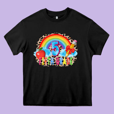 Back To School 5 3200x2400 Heavy Core Tee Designed By Adodesignshop
