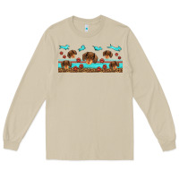 Mushroom dachshund wiener dog Long Sleeve Tee - Jasminsmagicworld