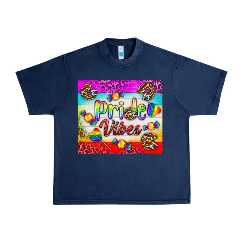 Pride Vibes Lgbtq+ Tumbler Urban Heavy Tee by BundleAndBundleShop | Teevron