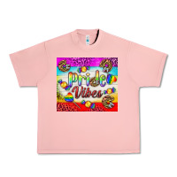 Salmon Pride Vibes LGBTQ+ Tumbler Urban Heavy Tee - BundleAndBundleShop