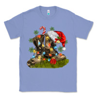 Colony Blue Christmas soldier veteran boots Classic Tee - MaliasSmallBusiness