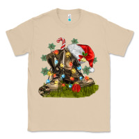 Mushroom Christmas soldier veteran boots Classic Tee - MaliasSmallBusiness