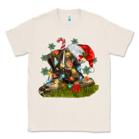 Natural Christmas soldier veteran boots Classic Tee - MaliasSmallBusiness