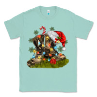 Seafoam Christmas soldier veteran boots Classic Tee - MaliasSmallBusiness