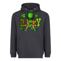 Smoke St. Patrick's lucky leprechaun Heavyweight Hoodie - OliviaCreatesArt