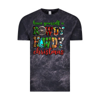 Cloud Black Have yourself a rowdy howdy Christmas Vintage Tee - NancyCooperArtShop