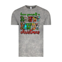Cloud Rock Have yourself a rowdy howdy Christmas Vintage Tee - NancyCooperArtShop