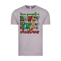 Vintage Zinc Have yourself a rowdy howdy Christmas Vintage Tee - NancyCooperArtShop