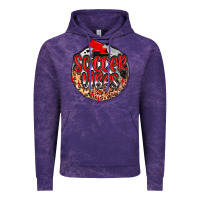 Cloud Purple soccer vibes Vintage Hoodie - MaliasSmallBusiness