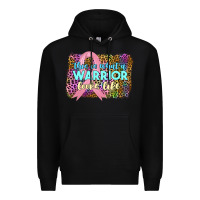 Black this i̇ss what a wwarrior looks like Premium Hoodie - JahusDesignShop