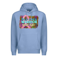 Colony Blue this i̇ss what a wwarrior looks like Premium Hoodie - JahusDesignShop