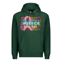 Sports Green this i̇ss what a wwarrior looks like Premium Hoodie - JahusDesignShop