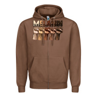 Chestnut melanin juneteenth Zipper Hoodie - CowGirlArtShop