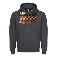 Smoke melanin juneteenth Zipper Hoodie - CowGirlArtShop