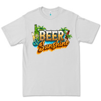 Dove Grey Beer and sunshine Premium Tee - NancyCooperArtShop