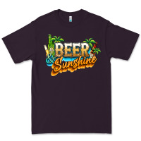 Plum Beer and sunshine Premium Tee - NancyCooperArtShop