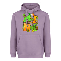Lavender St. Patrick's Day mini Heavyweight Hoodie - OliviaCreatesArt