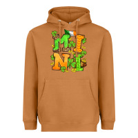 Meerkat St. Patrick's Day mini Heavyweight Hoodie - OliviaCreatesArt