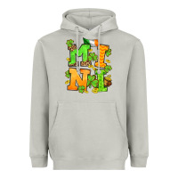 Moon Dust St. Patrick's Day mini Heavyweight Hoodie - OliviaCreatesArt