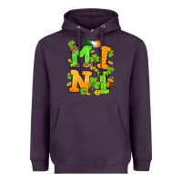 Plum St. Patrick's Day mini Heavyweight Hoodie - OliviaCreatesArt