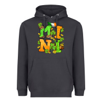 Smoke St. Patrick's Day mini Heavyweight Hoodie - OliviaCreatesArt