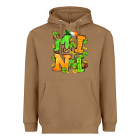 Toasted Coconut St. Patrick's Day mini Heavyweight Hoodie - OliviaCreatesArt